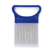 Load image into Gallery viewer, Unique Style 1PC Stainless Steel Onion Needle Onion Holder Handheld Simple Slicer Fruit Vegetable Cutter Potato Kitchen Tool Bar Accessories
