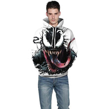 Load image into Gallery viewer, Unisex 3D Pattern Venom Printed Hoodies
