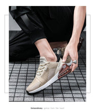 Load image into Gallery viewer, Unisex Air Cushion Running Shoes Mens Sneakers Breathable Light Sports Shoes Training Jogging Arch Support Tennis Shoe Breathable Air Cushion Sneakers For Gym Workout

