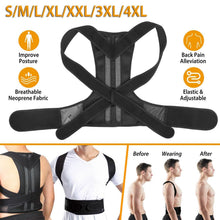 Load image into Gallery viewer, Unisex Back Posture Corrector
