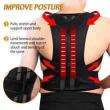 Load image into Gallery viewer, Unisex Back Posture Corrector
