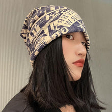 将图片加载到图库查看器，Unisex Beanie Hats Autumn Comfortable Cotton Hat  Men Retro Knitted Hat Women Balaclava Sports Kerchief Bobble Hat  Spring Knit Slouchy Lightweight Knit Hat Slouch Cap Casual Box Skellies Beanies Thin Bonnet Cap Autumn Casual Beanies Hat
