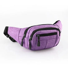 Load image into Gallery viewer, Unisex Casual Chest Belt Simple Waist Bag Adjustable Fanny Pack Pouch Outdoors Traveling Bag
