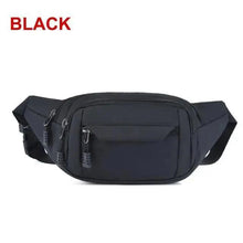 Load image into Gallery viewer, Unisex Casual Crossbody Women Waist Bag Retro Design Large Capacity Canvas Travel Adjustable Phone Bag Fanny Hip Bags Hands-Free Wallets Waist Pack
