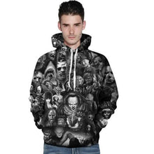 Load image into Gallery viewer, Unisex Characters Skull 3D Printed Hoodies

