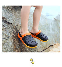 Load image into Gallery viewer, Unisex Childrens Sandals Breathable Shoes For Boys And Girls Cool Shoes Toddlers Clogs Child Summer Slides Slippers Indoor Outdoor Beach Pool Shower Colorful Sandals
