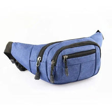 Load image into Gallery viewer, Unisex Classic Design Sports Fanny Pack Stylish Waist Bag Large Capacity Outdoor Travel Waist Bag
