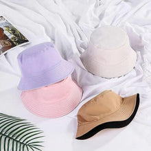 Load image into Gallery viewer, Unisex Double-faced Bucket Hat Colorful Sunscreen Women One Size Hat Outdoor Activities Modern Men Hats
