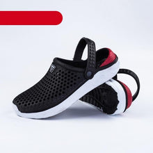 将图片加载到图库查看器，Unisex Fashion Beach Sandals Thick Sole Slipper Waterproof Anti-Slip Sandals Flip Flops Breathable Uppers Quick-Drying Garden Sandals Beach Slippers Slip On Clogs
