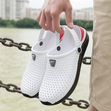 Load image into Gallery viewer, Unisex Fashion Beach Sandals Thick Sole Slipper Waterproof Anti-Slip Sandals Flip Flops Summer Breathable Mesh Sandals Beach Footwear Anti-Slip Slippers Quick Drying Sandals
