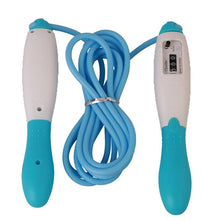 将图片加载到图库查看器，Unisex Fitness  Jump Ropes With Counter Sports Fitness Adjustable Fast Speed Counting Jump Skip Rope Wire Calories Counting Cordless Rope Skipping For Adult Boys Girls
