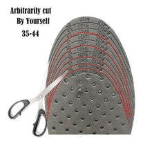将图片加载到图库查看器，Unisex Height Increase Air Cushion 3-9cm Height Adjustable Cut Shoe Heel Insert Makes You Taller Foot Shoes Support
