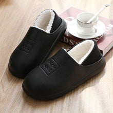 将图片加载到图库查看器，Unisex Home Shoes Winter Clogs Indoor Plush Warm Slippers Sandals For Women New Fashion Footwear Soft Slides Cozy Indoor Outdoor Knit Slipper Clog With Plush Warm Fur Lining Slippers For Women
