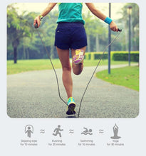 将图片加载到图库查看器，Unisex Jump Rope Speed Weighted Jump Ropes Adjustable Wire Skipping Rope Cable Ball Bearings Regular Rope With Extra Speed Cable Ball Bearings Anti-Slip Handle For Double Unders Outdoor Workout
