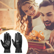 将图片加载到图库查看器，Unisex Leather Winter Warm Gloves
