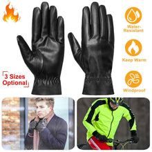 将图片加载到图库查看器，Unisex Leather Winter Warm Gloves
