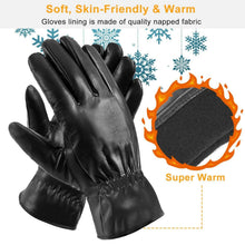 将图片加载到图库查看器，Unisex Leather Winter Warm Gloves
