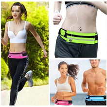 Load image into Gallery viewer, Unisex Lightweight Sport Pouch Classic Ultra-Thin Waterproof Mini Fanny Pack Unique Design Runners  Jogging Pocket Belt

