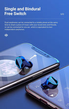 将图片加载到图库查看器，Unisex Lightweight Wireless Headphones Bluetooth 5.1 Headphones Waterproof Sport Earphone Headset Bluetooth Earpiece Sports Headphones Wireless Wearable Music Player Sweatproof Workout Portable Headphones LED Smart Screen Display Design

