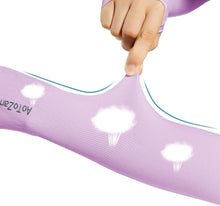 将图片加载到图库查看器，Unisex One Size Compression Cooling Sleeves UV Sun Protection Cooling Arm Sleeves With Thumb Hole Compression Sports Tattoo Cover Up Sleeve For Sports Long Arm Cover Anti-Slip Warmers Outdoor Sports Sunblock Cover
