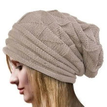 Load image into Gallery viewer, Unisex Oversized Knitted Baggy Beanie
