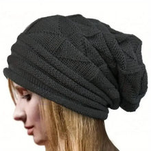 Load image into Gallery viewer, Unisex Oversized Knitted Baggy Beanie
