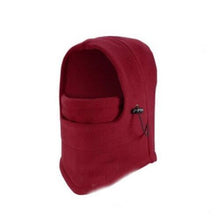 Load image into Gallery viewer, Unisex Polar Fleece Hood Hat Casual  Beanie Ski Snow Cap Snood Scarf Warmer Thermal Neckerchief Drawstring Soft Balaclava Pullover Knitted Beanie for Adults Men Women Ski Caps New Balaclava Party Mask Hat Caps For Skiing Bicycle Cycling Outdoor Headwarmer

