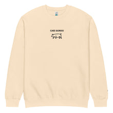 Load image into Gallery viewer, Caes Gordo premium crew neck sweatshirt
