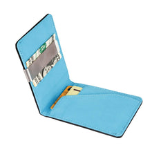 将图片加载到图库查看器，Unisex PU Leather Wallet RFID Blocking

