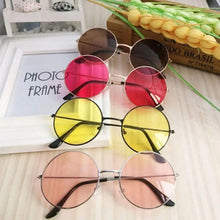 Load image into Gallery viewer, Unisex Retro Fashion Round Frame Polarized Sunglasses For Women And Men Unique Design Excellent Sun Glasses For Summer
