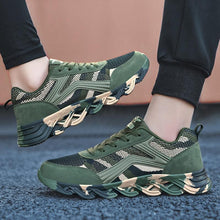 Load image into Gallery viewer, Unisex Running Sport Outdoor Sneakers Breathable Women Camouflage Green Walking Jogging Sneakers Fashion Lightweight Running Casual Sneakers For Workout
