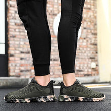 Load image into Gallery viewer, Unisex Running Sport Outdoor Sneakers Breathable Women Camouflage Green Walking Jogging Sneakers Fashion Lightweight Running Casual Sneakers For Workout
