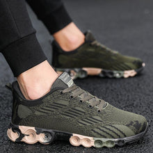Load image into Gallery viewer, Unisex Running Sport Outdoor Sneakers Breathable Women Camouflage Green Walking Jogging Sneakers Fashion Lightweight Running Casual Sneakers For Workout
