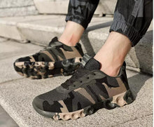 Load image into Gallery viewer, Unisex Running Sport Outdoor Sneakers Breathable Women Camouflage Green Walking Jogging Sneakers Fashion Lightweight Running Casual Sneakers For Workout
