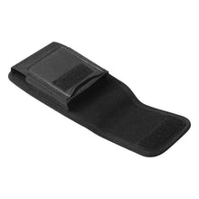 Load image into Gallery viewer, Unisex Simple Black Design Men Small Cell Phone Holster Storage Waist Fanny Pack Zipper Storage Credit Card Holder
