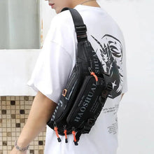 Load image into Gallery viewer, Unisex Stylish Multiple Pockets Fanny Pack Men Waist Packs Travel Adjustable Waist Band Outdoor Portable Modern Fanny Bag
