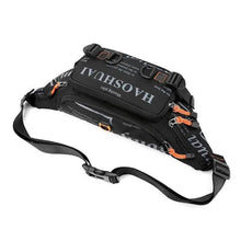 Load image into Gallery viewer, Unisex Stylish Multiple Pockets Fanny Pack Men Waist Packs Travel Adjustable Waist Band Outdoor Portable Modern Fanny Bag
