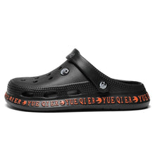 将图片加载到图库查看器，Unisex Summer Casual Sandals Breathable Flats Lightweight Comfortable Slip-on Water Clogs Shoes Slippers Lightweight Beach Outdoor Shoes For Men And Women
