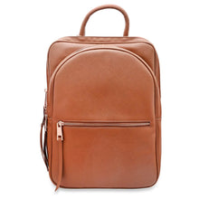 Load image into Gallery viewer, Unisex Super Soft Premium Vegan Leather Travel Backpack with 6 Compartment
