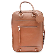Load image into Gallery viewer, Unisex Super Soft Premium Vegan Leather Travel Backpack with 6 Compartment
