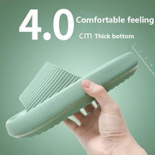 Load image into Gallery viewer, Unisex Thicker Comfortable Slippers For Men And Women Home Bathroom Bath Couple Thick Bottom Home Slippers Soft Sole Slide Sandals Leisure Shower Quick Drying Bathroom Non-Slip Massage Pool Gym House Slipper
