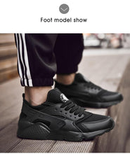Load image into Gallery viewer, Unisex White Sneakers Mesh Sports Trainers Running Summer Mens Flat Casual Sport Shoes Casual Sports Tennis Road Sneakers Comfortable Modern Design
