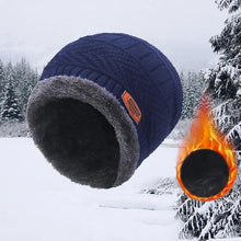 Load image into Gallery viewer, Unisex Winter Scarf Warm Beanies Breathable Hats One Size For Boys Modern Design Cap And Scarf Sets
