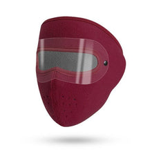 将图片加载到图库查看器，Unisex Winter Warm Mask Face Shield Cycling Caps for Outdoor Fishing Breathable Mask with HD Anti-fog Goggles Fleece Warm Scarf Sport Bandana Scarf Fishing Cycling Hiking Face Cover Neck Balaclava Neck Gaiter Warmer Face Mask
