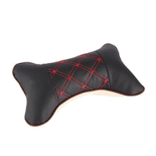 Load image into Gallery viewer, Universal Car Neck Pillows PVC Leather Breathable Mesh Auto Car Neck Rest Headrest Cushion Headrest Pillow Pillow Neck Pillows PU &amp; Cloth Excellent Durability Auto Safety Car Headrest Breathe Seat Head Neck Rest Pillow Universal Fit For All Vehicles
