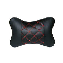 Load image into Gallery viewer, Universal Car Neck Pillows PVC Leather Breathable Mesh Auto Car Neck Rest Headrest Cushion Headrest Pillow Pillow Neck Pillows PU &amp; Cloth Excellent Durability Auto Safety Car Headrest Breathe Seat Head Neck Rest Pillow Universal Fit For All Vehicles
