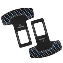 将图片加载到图库查看器，Universal Car Safety Belt Clip Car Seat Belt Buckle Carbon Fiber Car Safety Seat Belt Buckle Alarm Stopper Clip Clamp Extender Car Seat Tool Auto Interior Accessories Vehicle-mounted Bottle Openers Car Accessories
