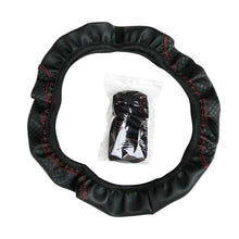 Load image into Gallery viewer, Universal Car Steering Wheel Cover Skid Proof Auto Car Steering Wheel Cover Auto Steering- Wheel Cover Microfiber Leather Viscose Breathable Anti-Slip Anti-Slip Embossing Leather Car-styling Car Accessories
