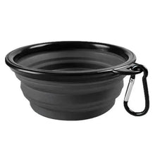Load image into Gallery viewer, Universal Colorful Collapsible Silicone Dog Food Water Bowl Foldable Cup Dish For Pet Portable Travel Bowl For Dog
