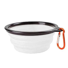 Load image into Gallery viewer, Universal Colorful Collapsible Silicone Dog Food Water Bowl Foldable Cup Dish For Pet Portable Travel Bowl For Dog
